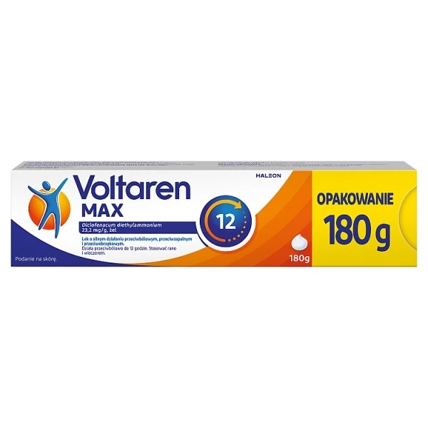 Voltaren Max 23,2mg/g, żel, 180g