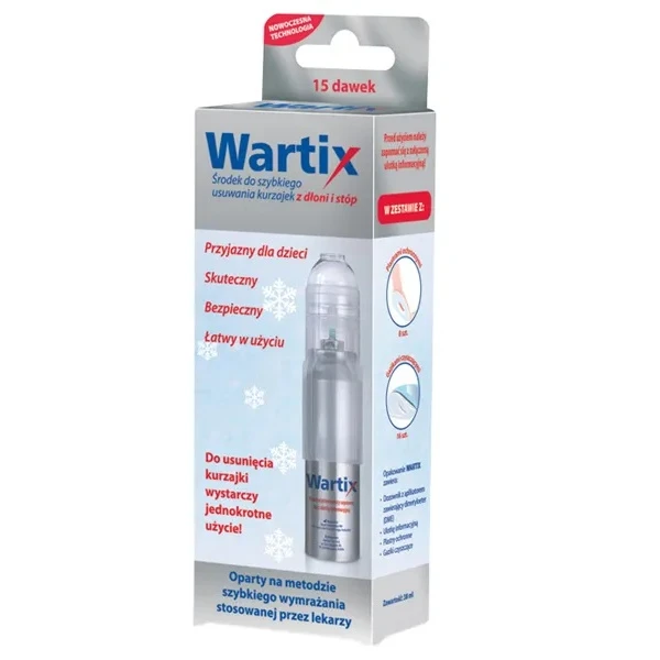 Wartix, środek do wymrażania kurzajek (brodawek), 38ml