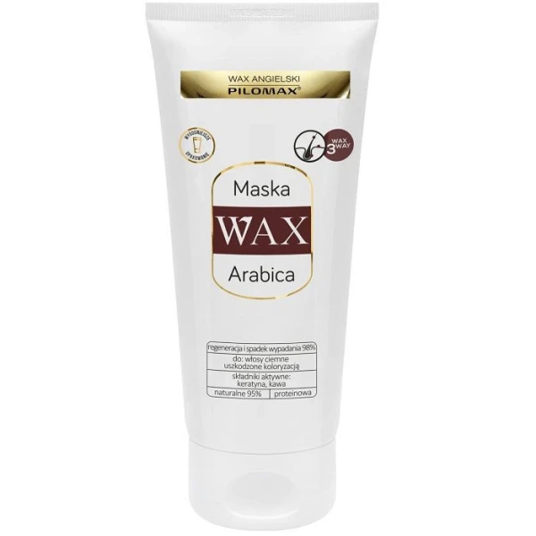 [DATA - 2026-10-31] WAX Pilomax ColourCare Arabica, maska regenerująca do włosów farbowanych ciemnych, 200ml