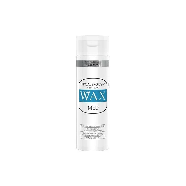 WAX Pilomax Med, hipoalergiczny szampon do włosów, 200ml