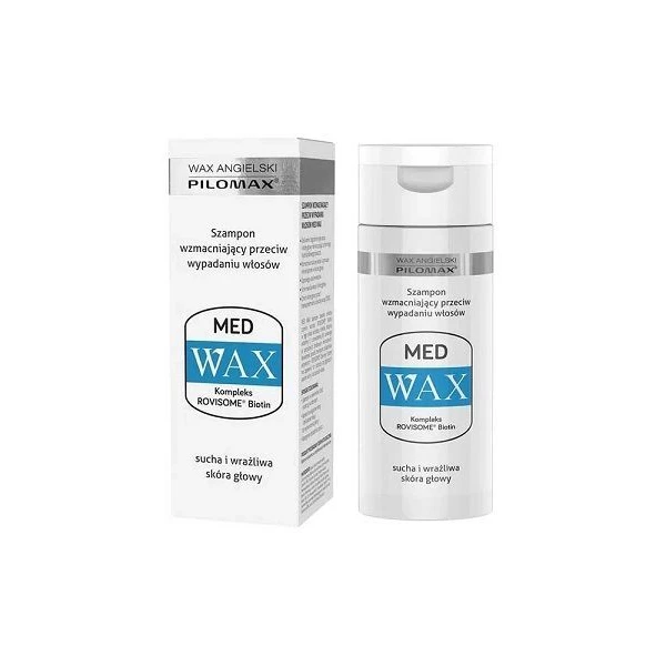 WAX Pilomax Med, szampon wzmacniający przeciw wypadaniu włosów, 150ml