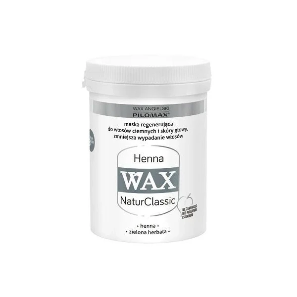 WAX Pilomax, NaturClassic, maska regenerująca do włosów ciemnych, 240ml