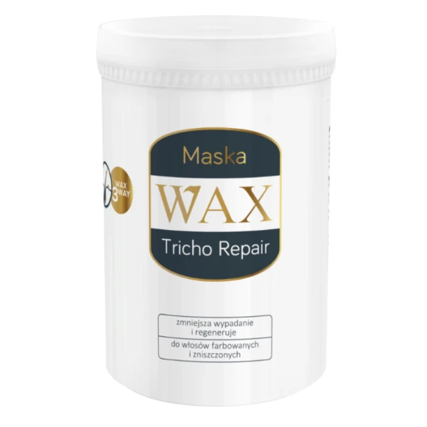 WAX Pilomax Tricho Repair, maska regenerująca do włosów farbowanych i zniszczonych, 480ml