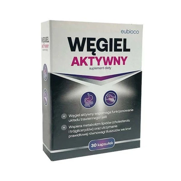 Węgiel aktywny, 30 kapsułek