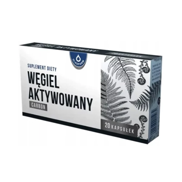 Węgiel aktywowany Carbon, 20 kapsułek
