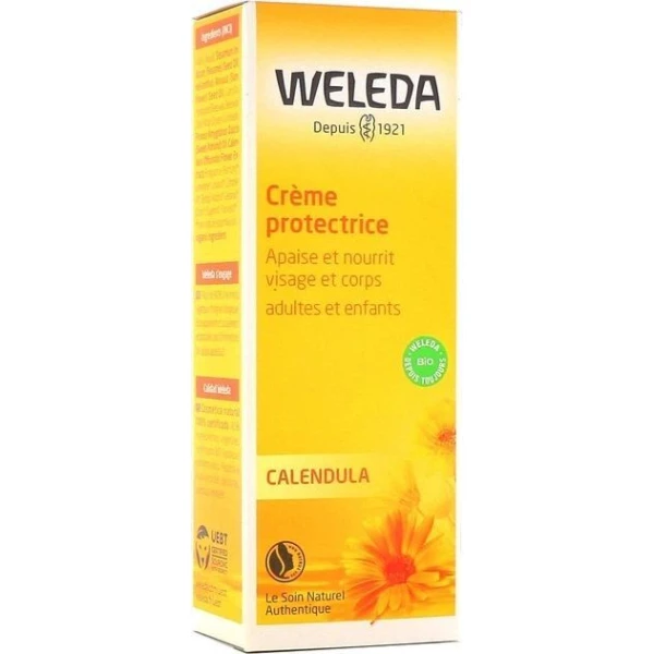 Weleda, krem ochronny do skóry suchej i bardzo suchej, z nagietkiem, 75ml