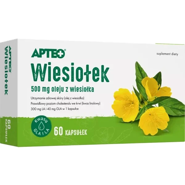 Wiesiołek Apteo, 60 kapsułek