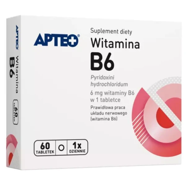 Witamina B6, Apteo, 60 tabletek