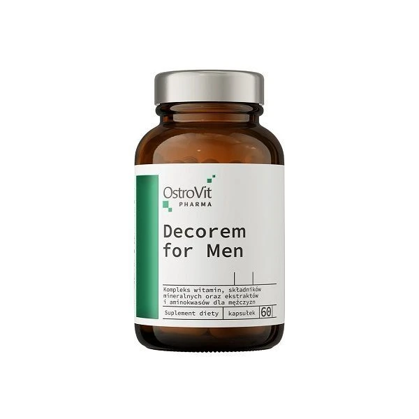 OstroVit Pharma, Decorem For Men, 60 kapsułek