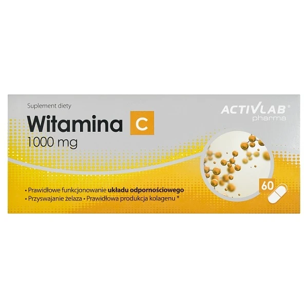 Activlab Pharma, witamina C 1000mg, 60 kapsułek