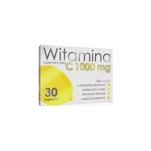 Witamina C 1000mg, 30 kapsułek
