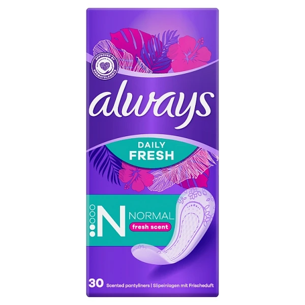 Always Daily Fresh Normal, wkładki higieniczne, 30 sztuk