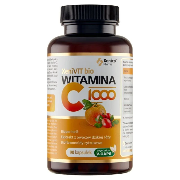 XeniVit Bio Witamina C 1000, 90 kapsułek