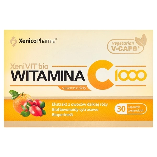 XeniVit Bio Witamina C 1000, 30 kapsułek
