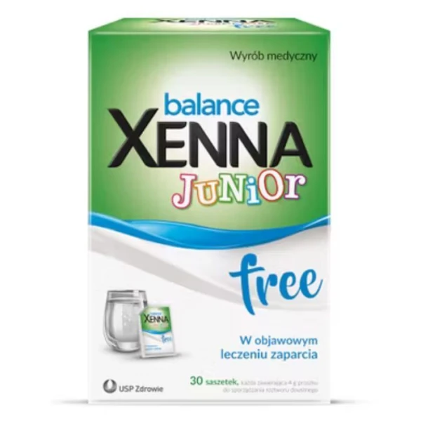 Xenna Balance Junior Free, proszek, od 6 miesiąca życia, 30 saszetek
