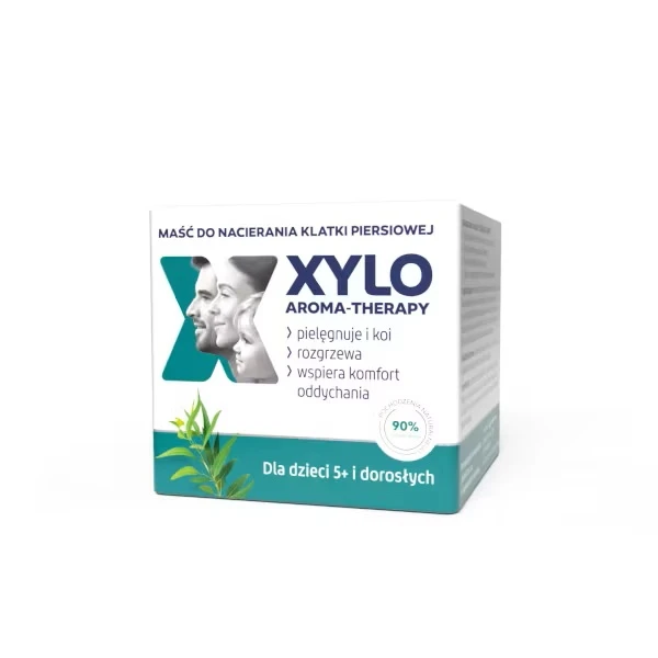 Xylo Aroma-Therapy, maść do nacierania klatki piersiowej, dla dorosłych i dzieci po 5 roku życia, 50ml