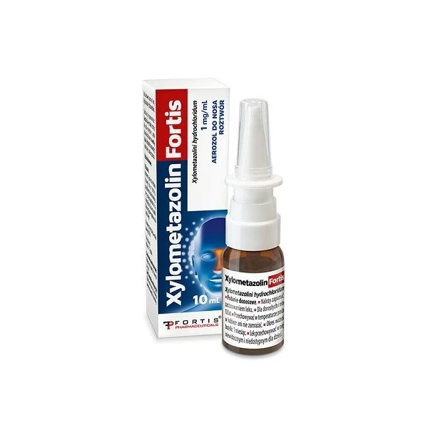 Xylometazolin Fortis 1 mg/ml, aerozol do nosa, 10ml