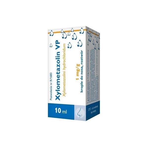 Xylometazolin VP 1mg/g, krople do nosa, 10ml