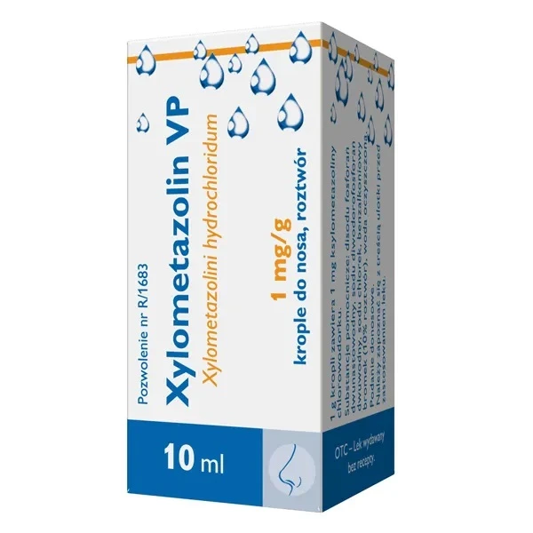 Xylometazolin VP 1mg/g, krople do nosa, 10ml