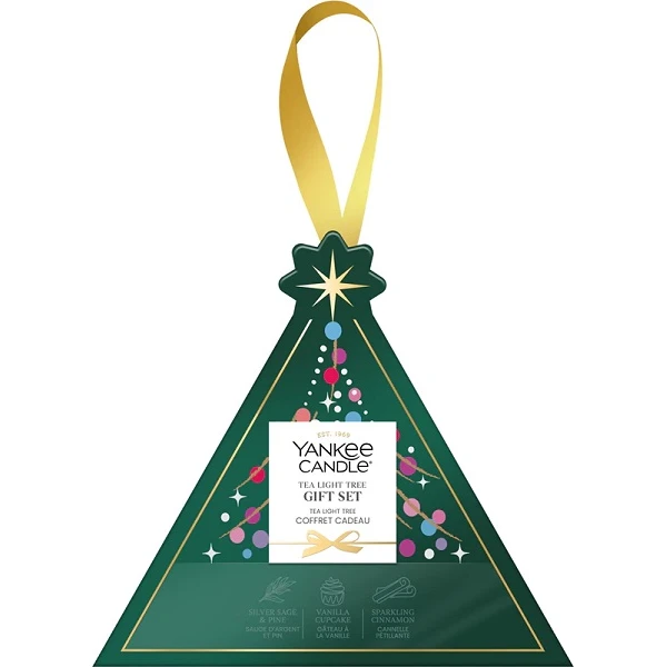 Yankee Candle, zestaw 3 podgrzewaczy + świecznik, 1 opakowanie
