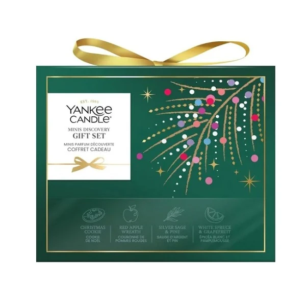 Yankee Candle, zestaw 4 mini świeczek, 1 opakowanie