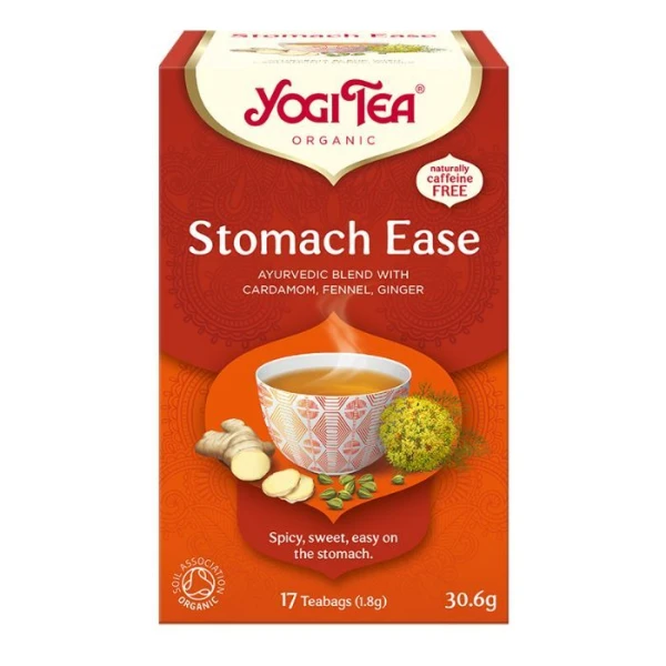 Yogi Tea, Herbatka Na trawienie (Stomach Ease), 17 saszetek