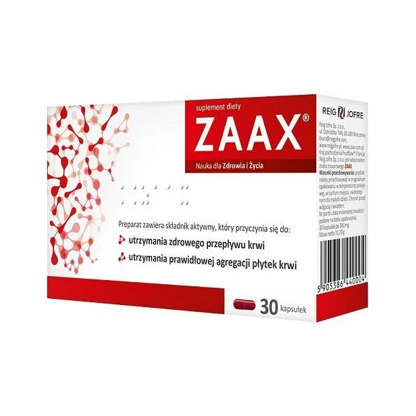 Zaax, 30 kapsułek