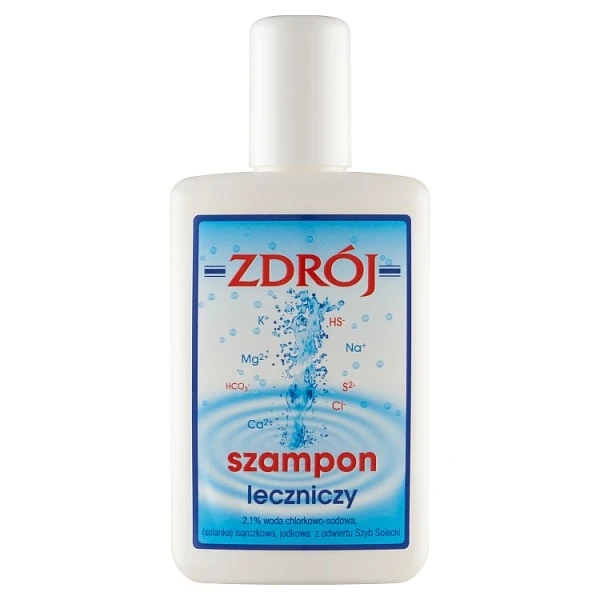 Zdrój 58,8g/100g, szampon leczniczy, 130ml