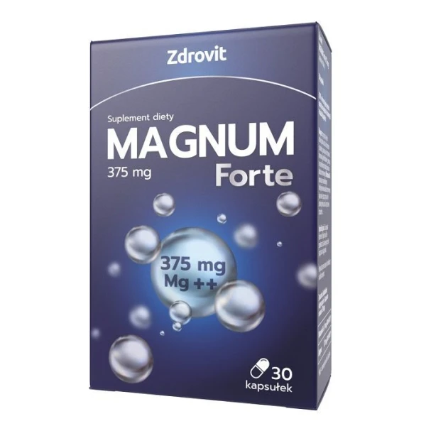 Zdrovit Magnum Forte 375mg, 30 kapsułek