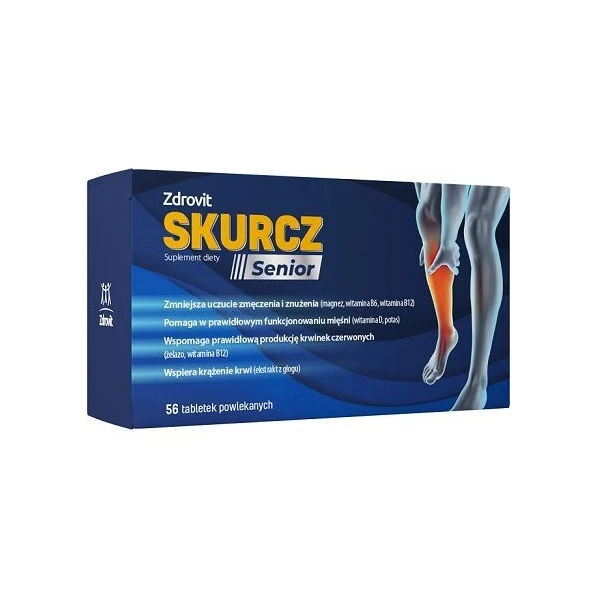 Zdrovit Skurcz Senior, 56 tabletek