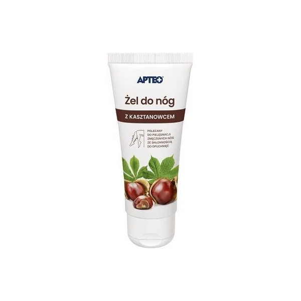 Żel do nóg z kasztanowcem, Apteo, 100ml