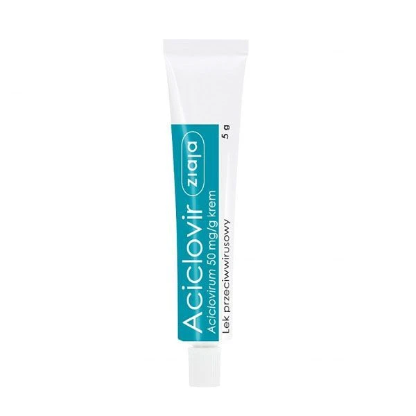 Ziaja Aciclovir 50mg/g, krem, 5g