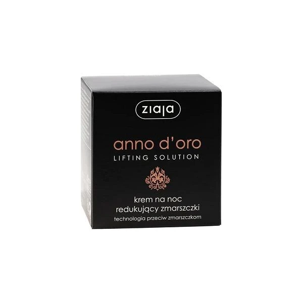 Ziaja anno d'oro, krem na noc redukujący zmarszczki, po 40 roku życia, 50ml