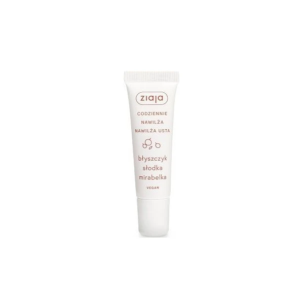 Ziaja, błyszczyk do ust, słodka mirabelka, 12ml