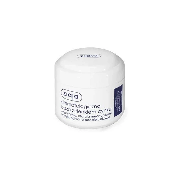 Ziaja, dermatologiczna baza z tlenkiem cynku, 80g
