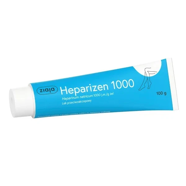 Ziaja, Heparizen 1000 j.m / g, żel, 100g