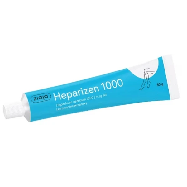 Ziaja, Heparizen 1000 j.m./ g, żel, 50g