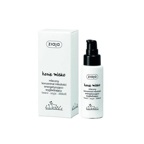 Ziaja Kozie Mleko, mleczny koncentrat młodości, energetyzująco-wygładzający, 50ml