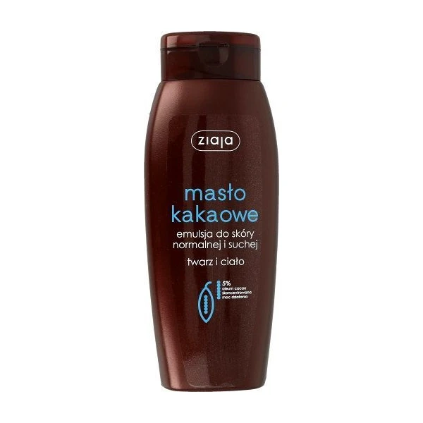 Ziaja Masło Kakaowe, emulsja do twarzy i ciała, 200ml