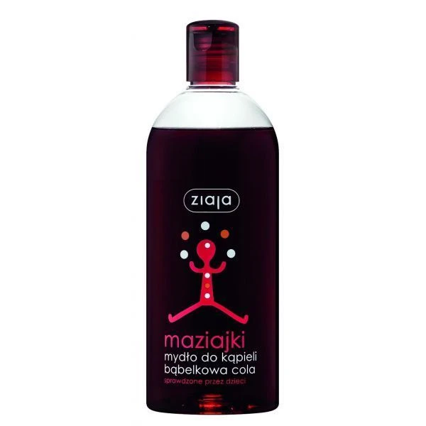 Ziaja Maziajki, mydło do kąpieli, bąbelkowa cola, dla dzieci po 3 roku życia, 500ml