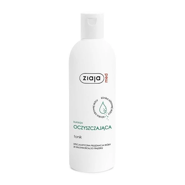 Ziaja Med Kuracja Oczyszczająca, tonik, skóra trądzikowa, 200ml