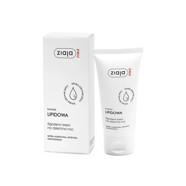 Ziaja Med Kuracja Lipidowa, fizjoderm krem na dzień i na noc, 50ml