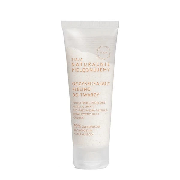 Ziaja Naturalnie Pielęgnujemy, peeling oczyszczający do twarzy, 70ml