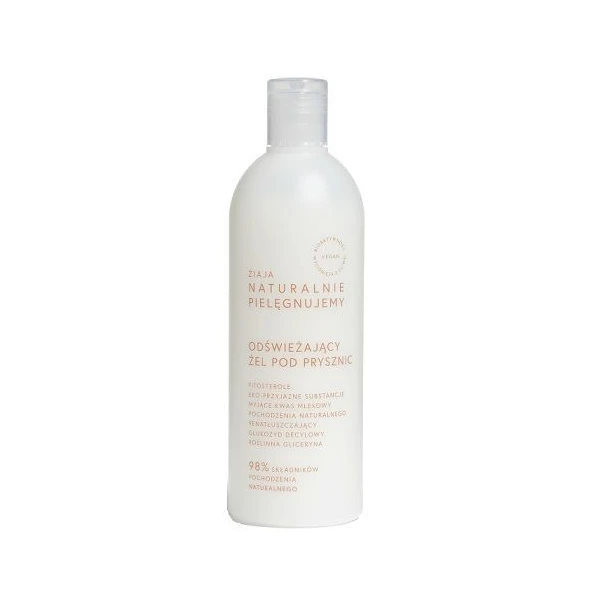 Ziaja Naturalnie Pielęgnujemy, żel odświeżający pod prysznic, 400ml