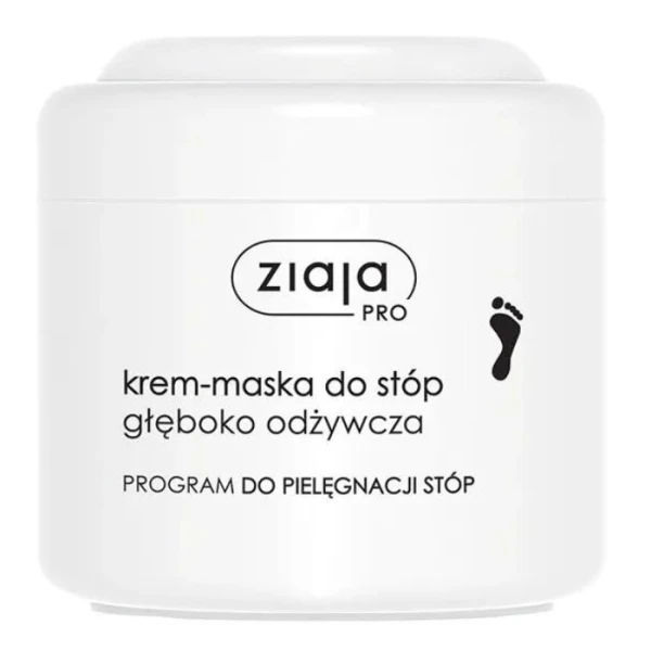 Ziaja Pro, krem-maska do stóp, głęboko odżywcza, 200ml