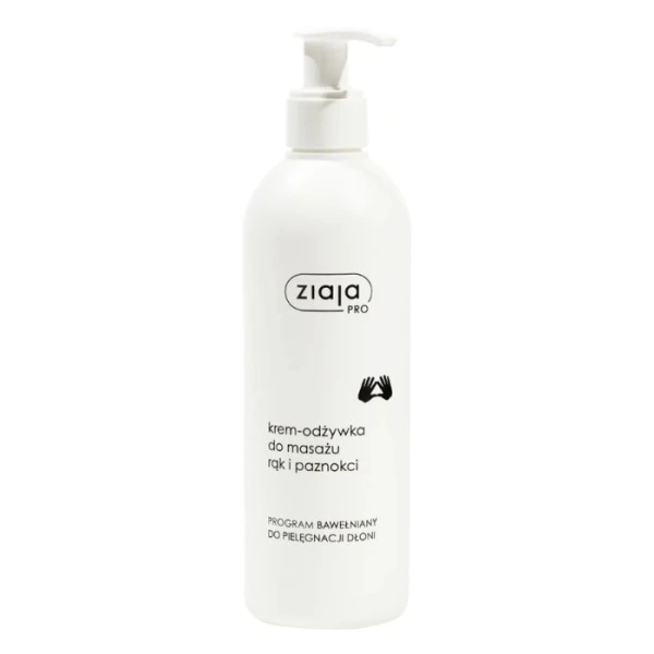 Ziaja Pro, krem-odżywka do masażu rąk i paznokci, 270ml