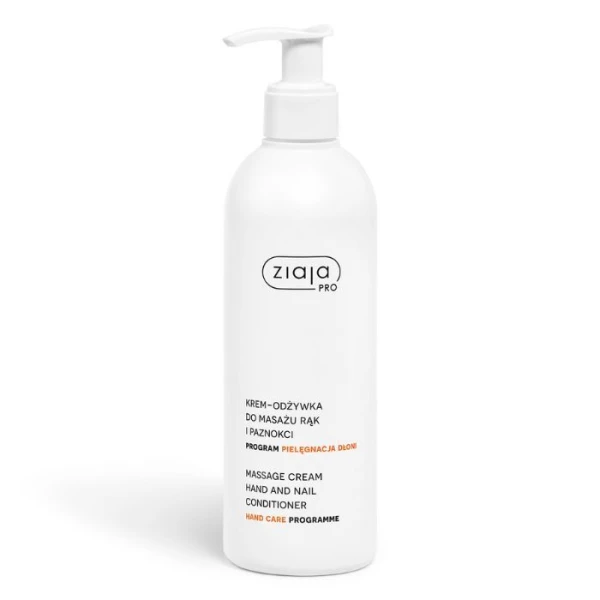 Ziaja Pro, Pielęgnacja Dłoni, krem-odżywka do masażu rąk i paznokci, 270ml