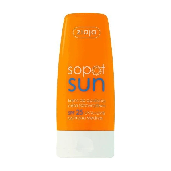 Ziaja Sopot Sun, krem do cery fotowrażliwej, SPF25, 60ml