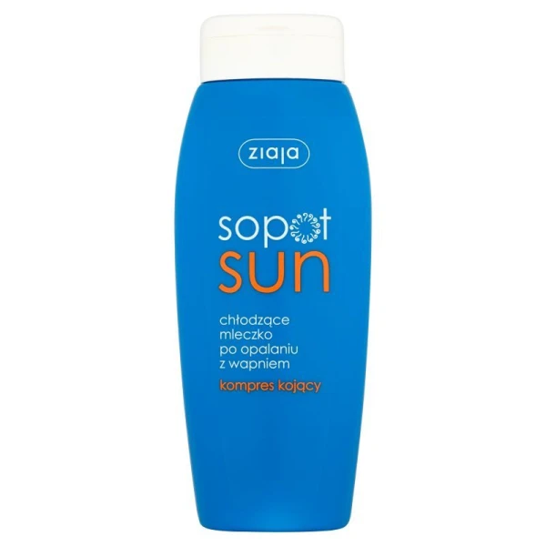 Ziaja Sopot Sun, mleczko po opalaniu z wapniem, chłodzące, 200ml
