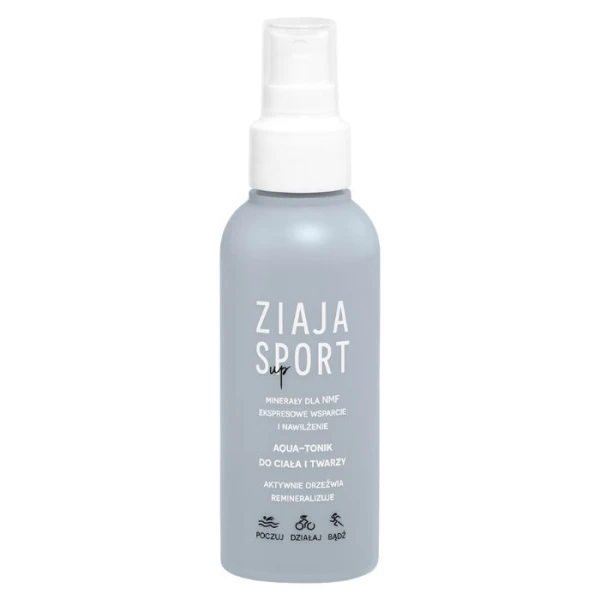 Ziaja Sport, Aqua tonik do twarzy i ciała, 120ml